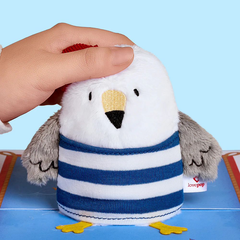 'Ahoy There' Congratulations Plushpop Card and Sentiment Set - Image 3