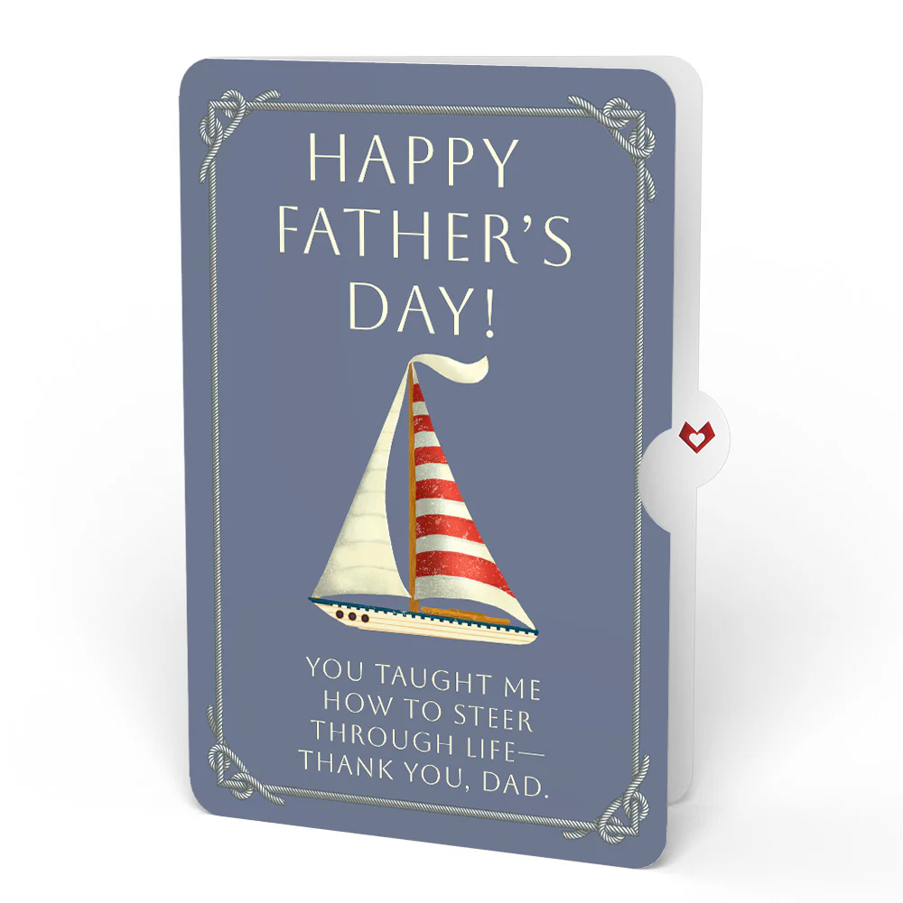 'Ahoy There' Father's Day Plushpop Card and Sentiment Set - Image 4