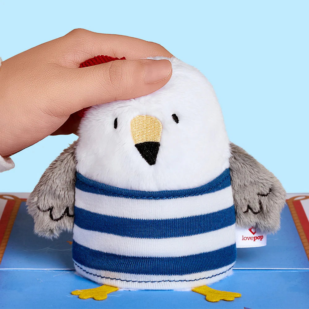 'Ahoy There' Valentine Plushpop Card and Sentiment Set - Image 3
