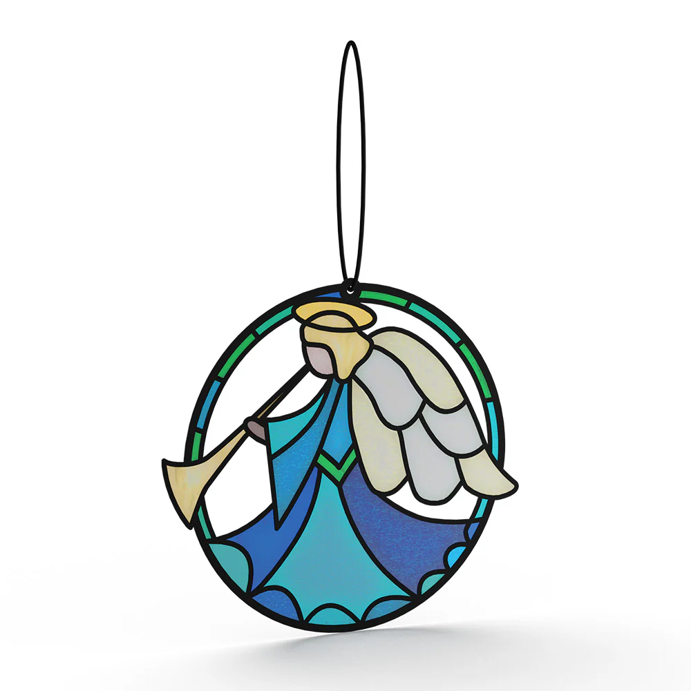 Angel Blessings to You Easter Suncatcher Card and Sentiment Set for Mom - Image 3