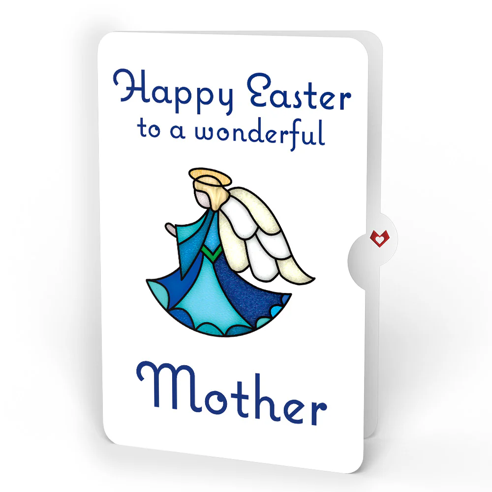 Angel Blessings to You Easter Suncatcher Card and Sentiment Set for Mom - Image 4