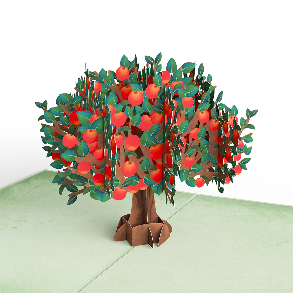 Apple Tree Congratulations Pop-Up Card and Sentiment Set - Image 3