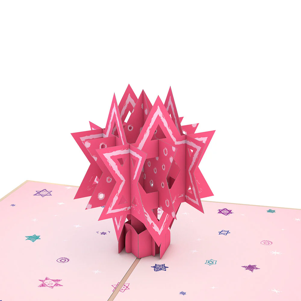 Bat Mitzvah Pop-Up Card - Image 2