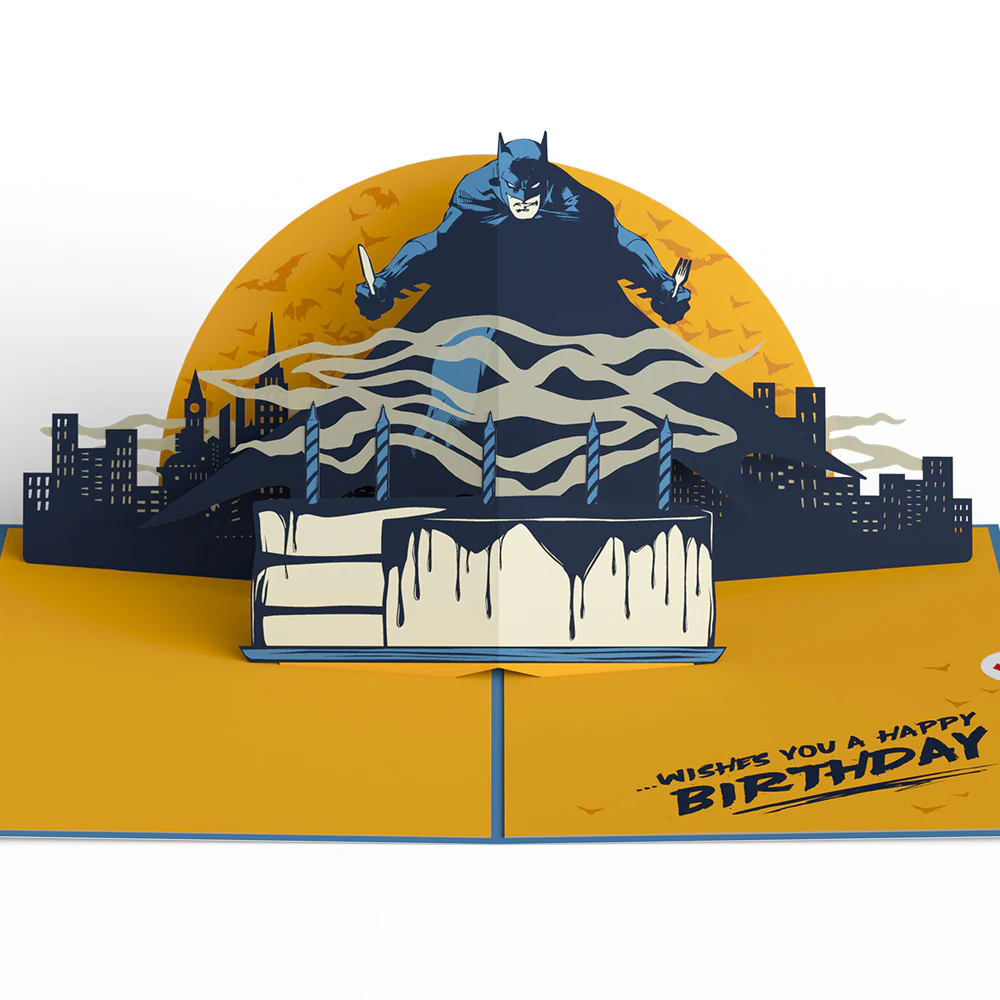 Batman™ Caped Crusader™ Birthday Pop-Up Card - Image 2