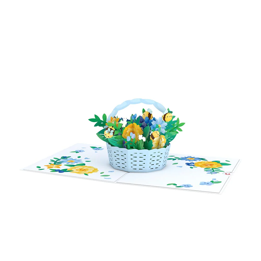 Beelieve Bee-utiful Flower Patch Pop-Up Card - Image 6