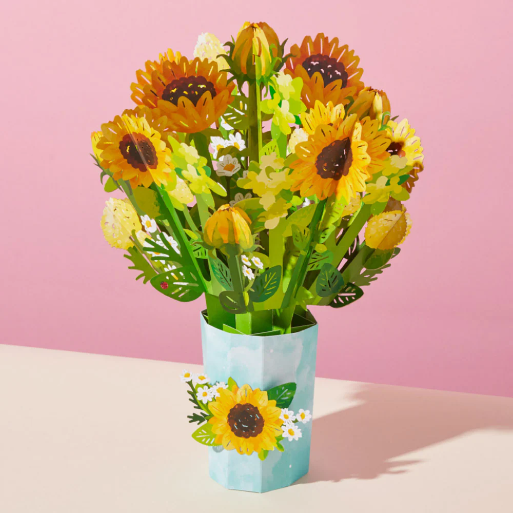 Berry Sweet Birthday Suncatcher Card & Pop-Up Bouquet Bundle - Image 11