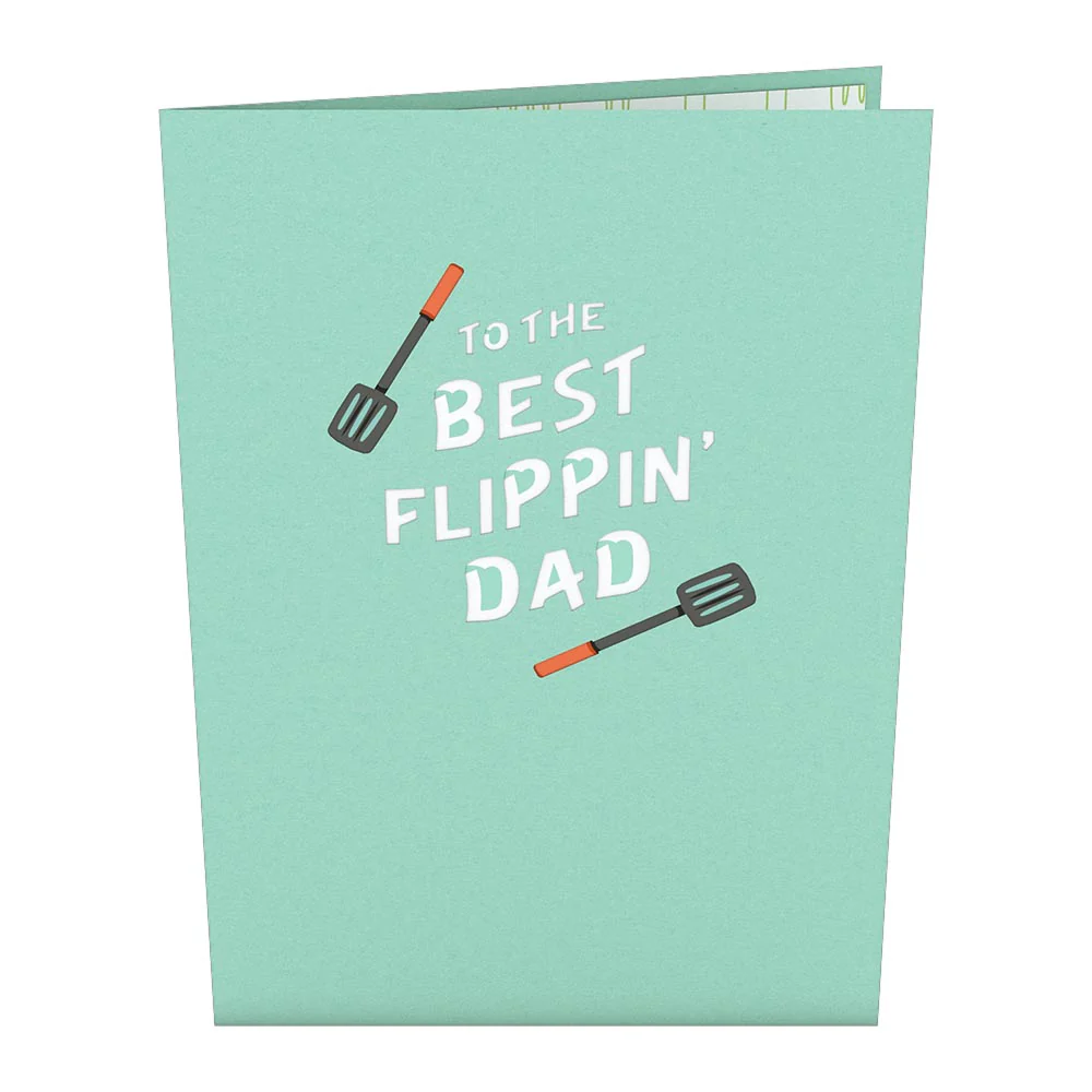 Best Flippin’ Dad Father's Day Pop-Up Card - Image 4