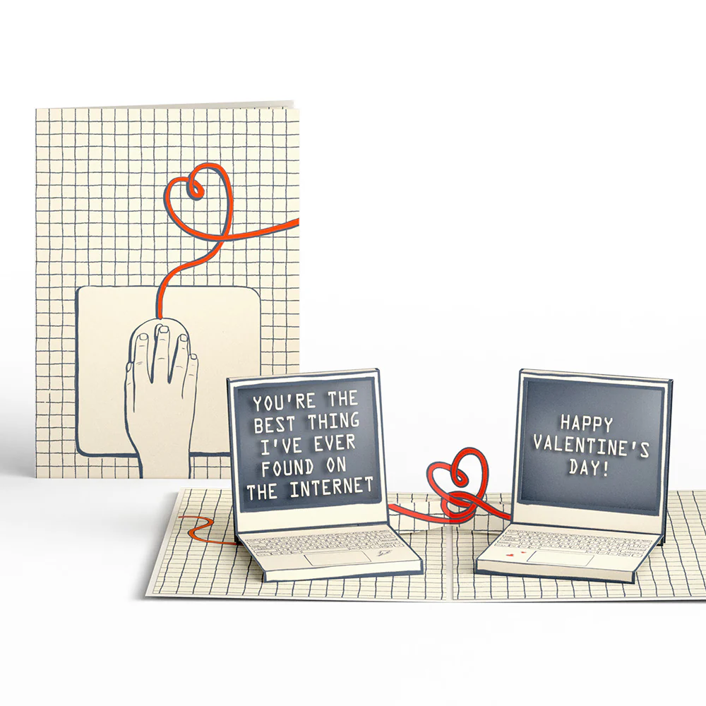 Best Thing I've Found on the Internet Valentine's Day Pop-Up Card