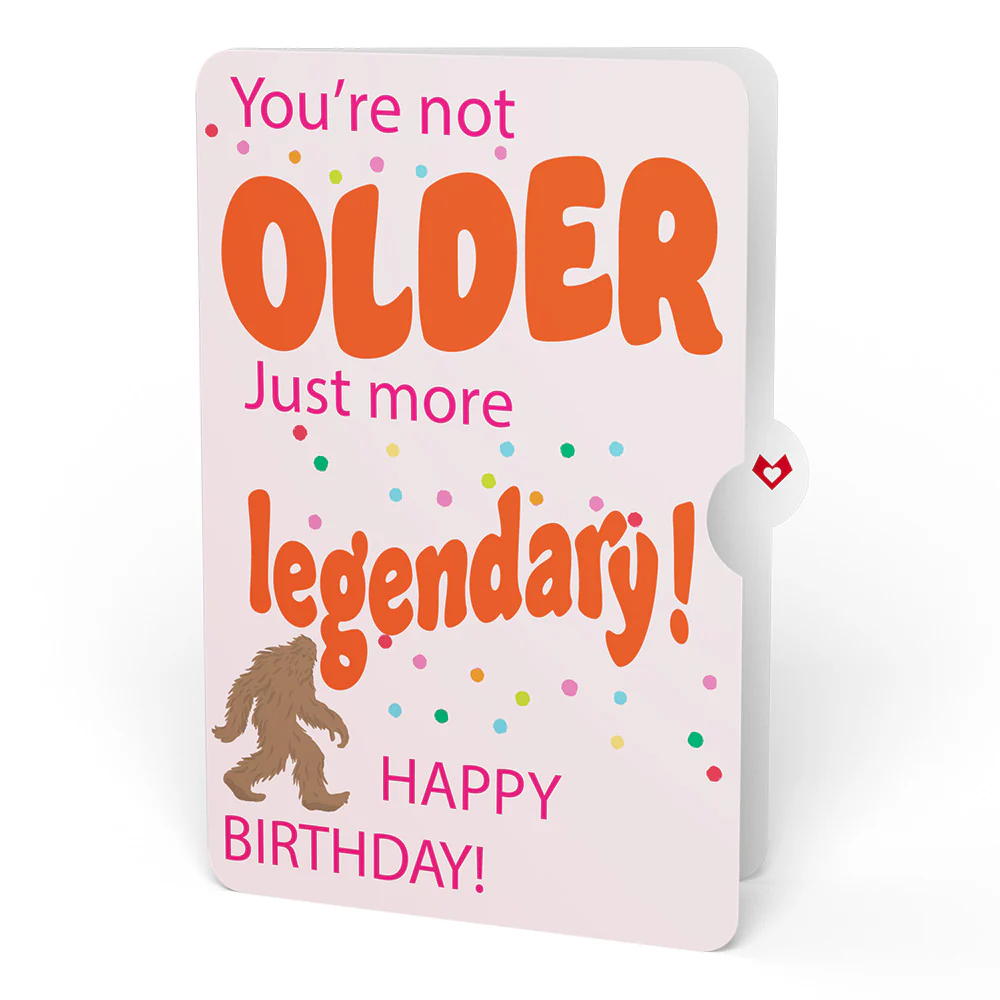 Birthday Balloon Animal Pop-Up Card and Not Older Just More Legendary Sentiment Set - Image 4