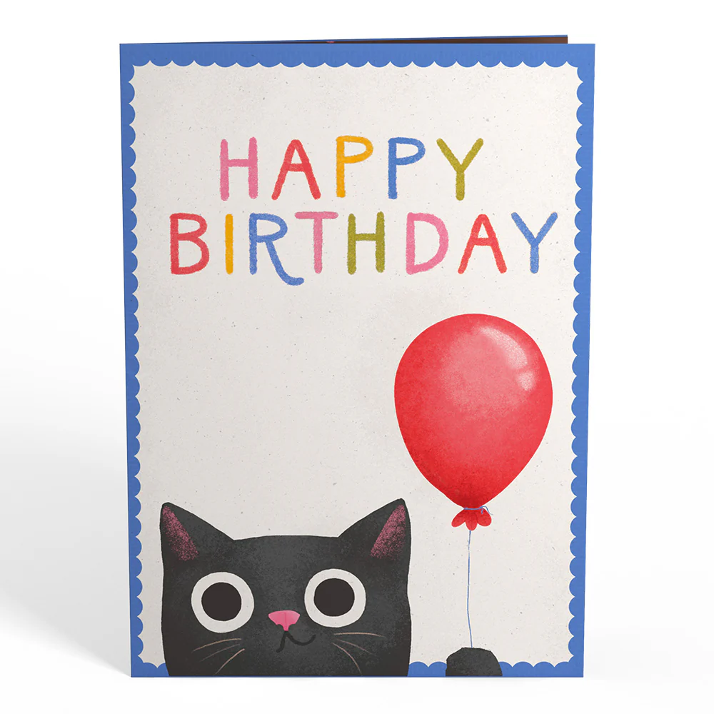 Birthday Cat-astrophe Music and Lights Pop-Up Card - Image 4