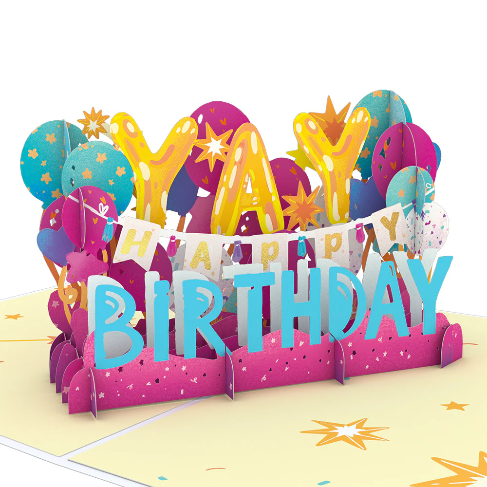 Birthday Celebration Pop-Up Card - Image 2