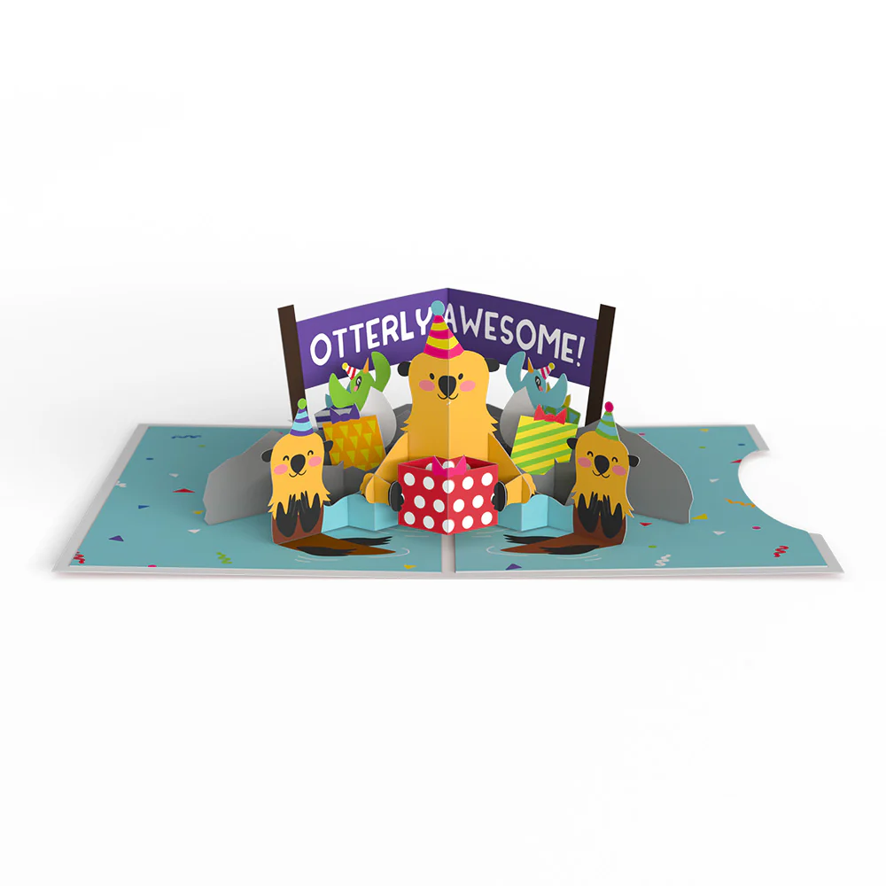 Birthday Party Animals 4-in-1 Nesting Card - Image 13