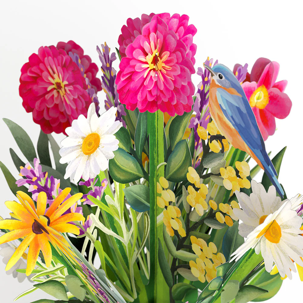 Black-Eyed Susan Birthday Bouquet and Sentiment Set for Friend - Image 3