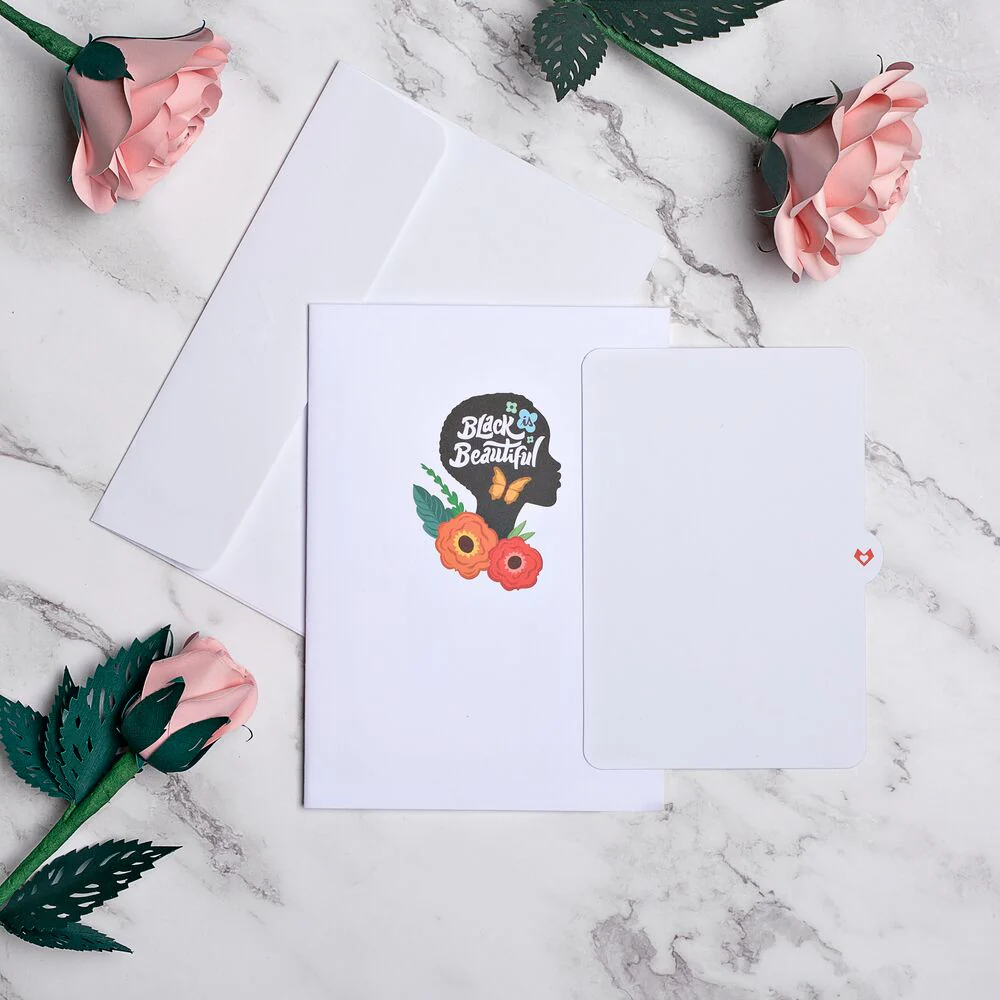 Black is Beautiful Pop-Up Card - Image 6