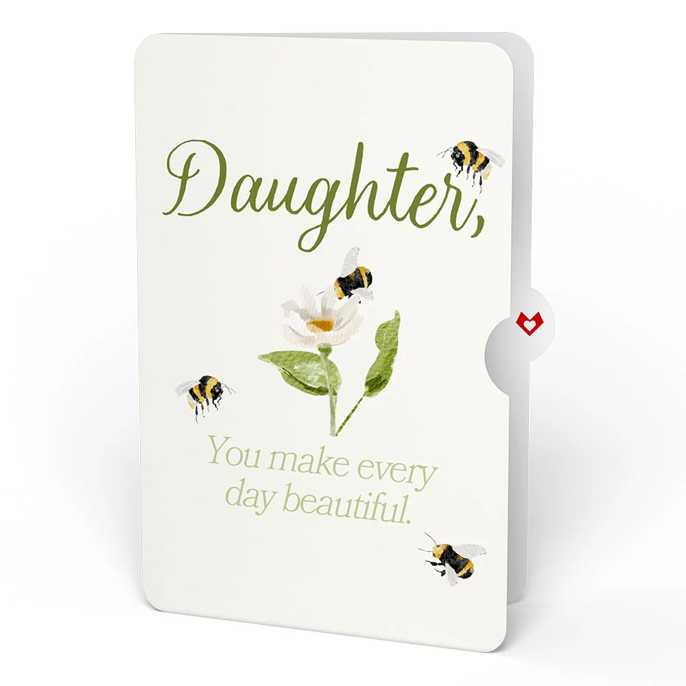 Bloom Birthday Pop-Up Card and Sentiment Set for Daughter - Image 4