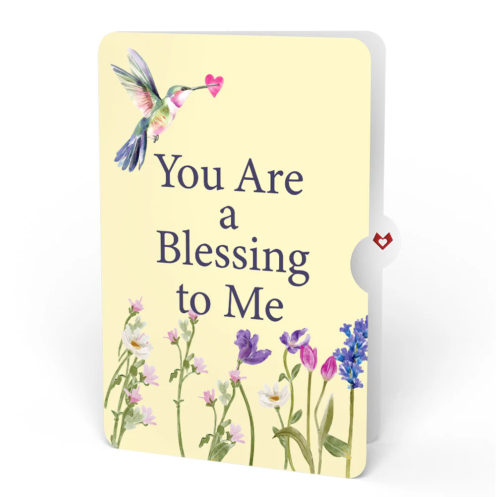 Love in Bloom Hummingbird Appreciation Pop-Up Card and Sentiment Set - Image 4