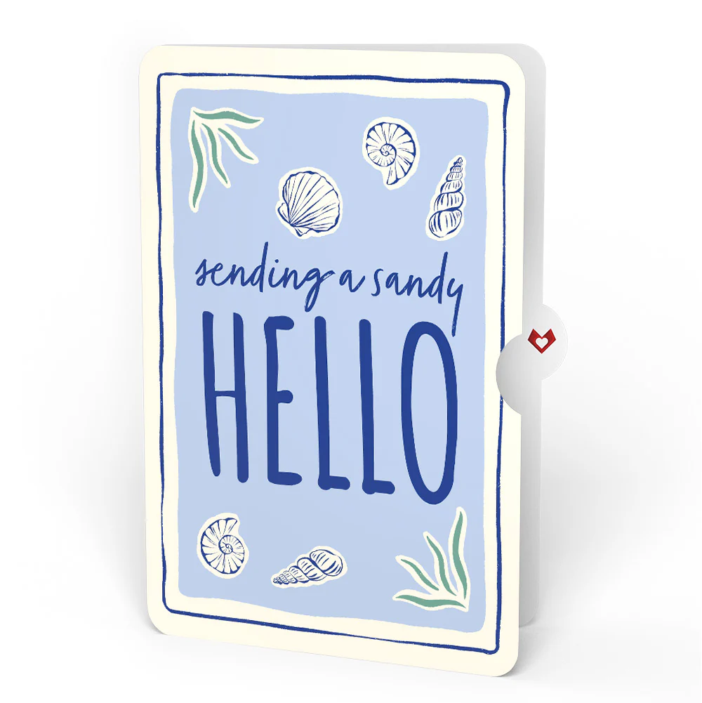 Blue Crab Thinking of You Pop-Up Card and Sentiment Set - Image 4