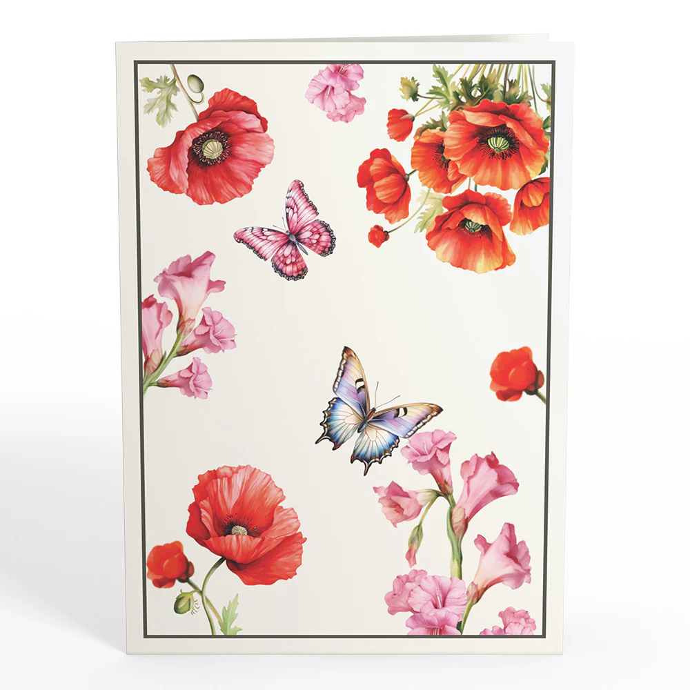 Born to Bloom: August Birth Month Flowers Pop-Up Card - Image 5