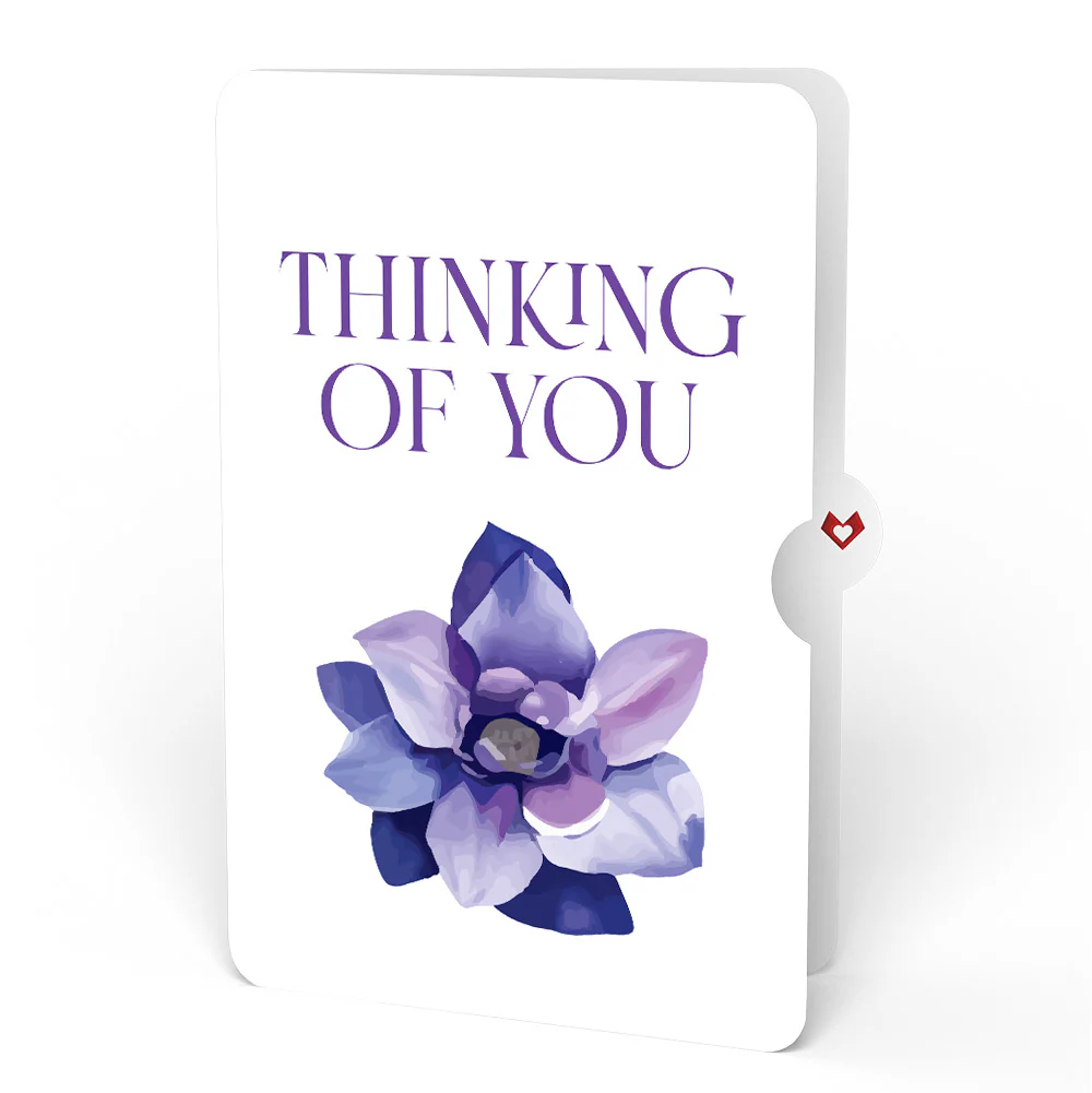 Born to Bloom: July Birth Month Flowers Thinking of You Pop-Up Card and Sentiment Set - Image 4