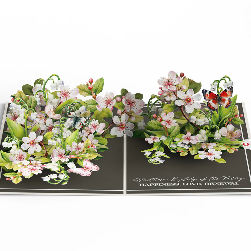 Born to Bloom: May Birth Month Flowers Pop-Up Card - Image 4