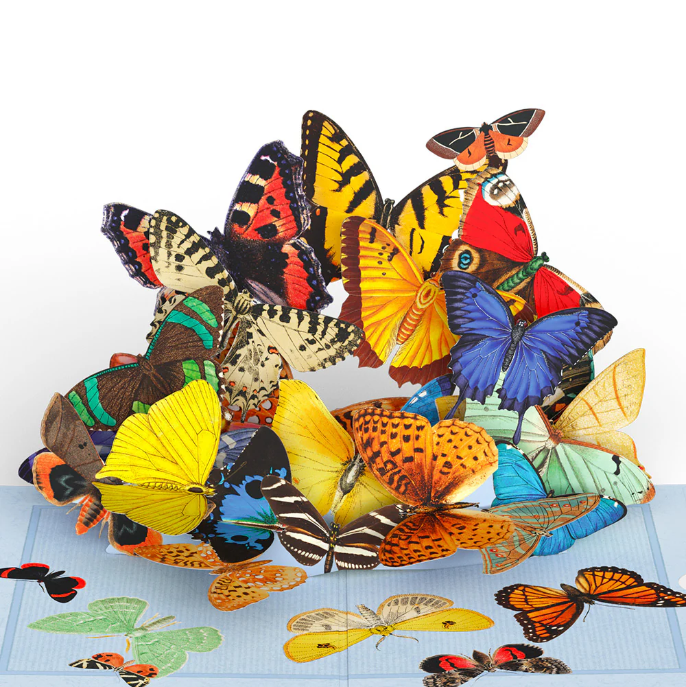 Butterflies in Flight Mother’s Day Pop-Up Card and Sentiment Set for Mom - Image 3
