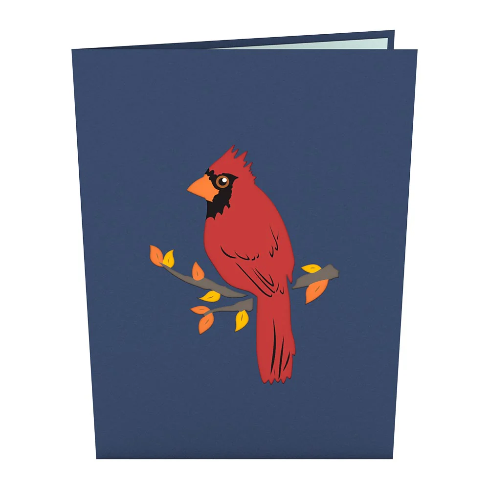 Cardinal Pop-Up Card - Image 4