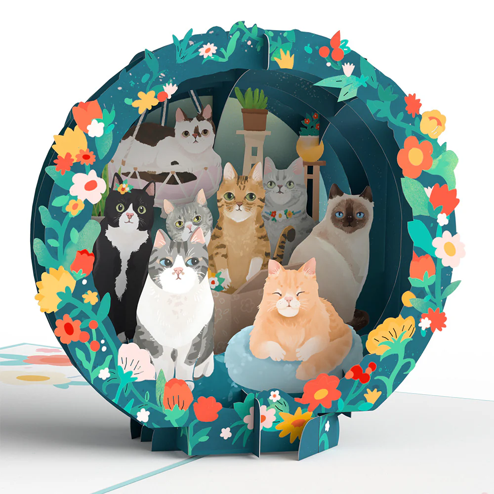 Cat Mom Pop-Up Card - Image 2