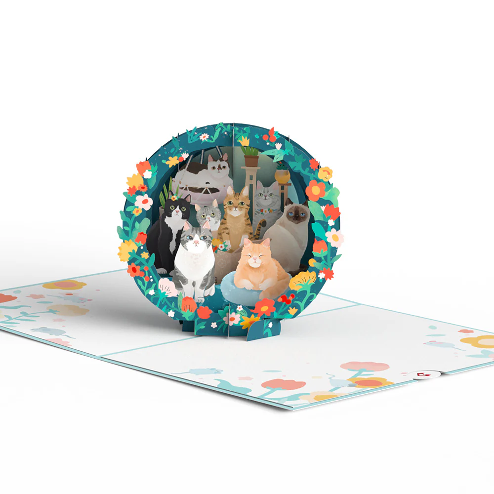 Cat Mom Pop-Up Card - Image 3