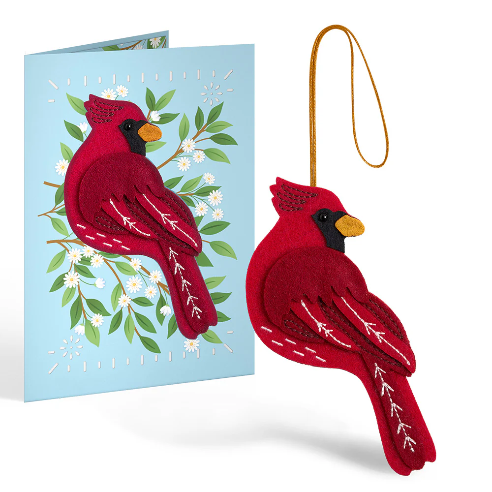 Cheerful Cardinal HeartFelt Charm Card™ - Image 2
