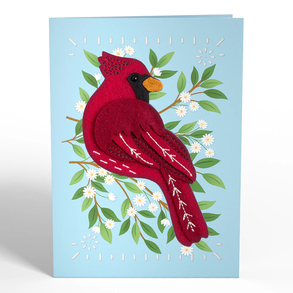Cheerful Cardinal HeartFelt Charm Card™ - Image 7