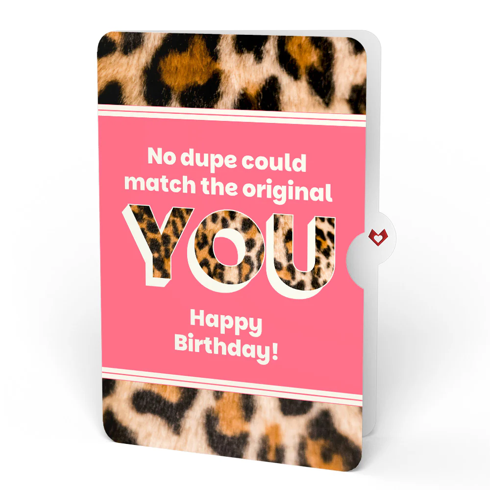 Cheerful Tulips Birthday Bouquet and The original YOU Sentiment Set - Image 4