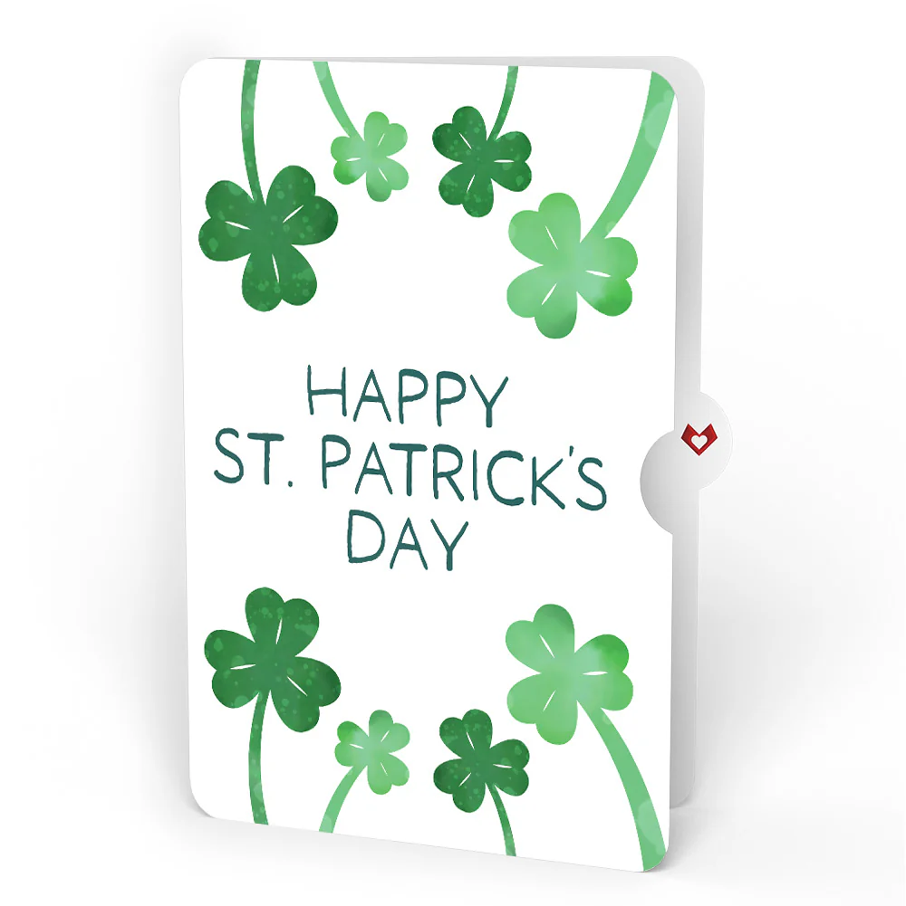 Cheerful Tulips St. Patrick’s Day Pop-Up Card and Sentiment Set - Image 4