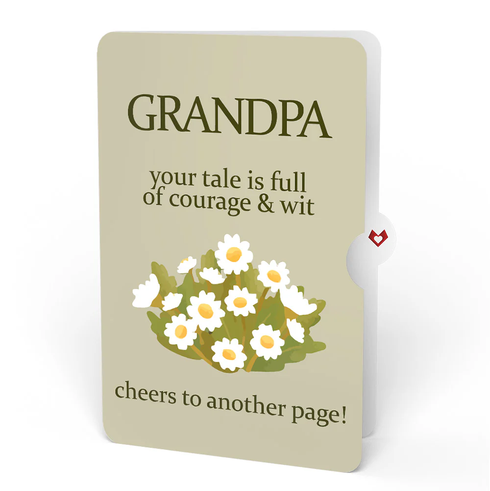 Cheers to a New Chapter Birthday Pop-Up Card and Sentiment Set for Grandpa - Image 4