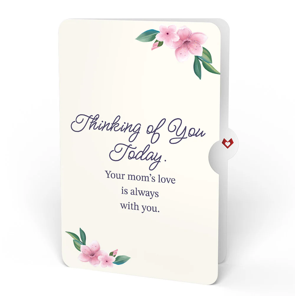Cherry Blossom Branches in Bloom Mother's Day Pop-Up Card and Thinking of You Today Sentiment Set - Image 4