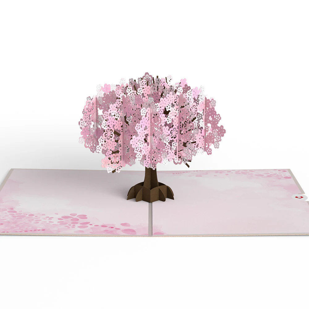 Cherry Blossom Pop-Up Card - Image 3