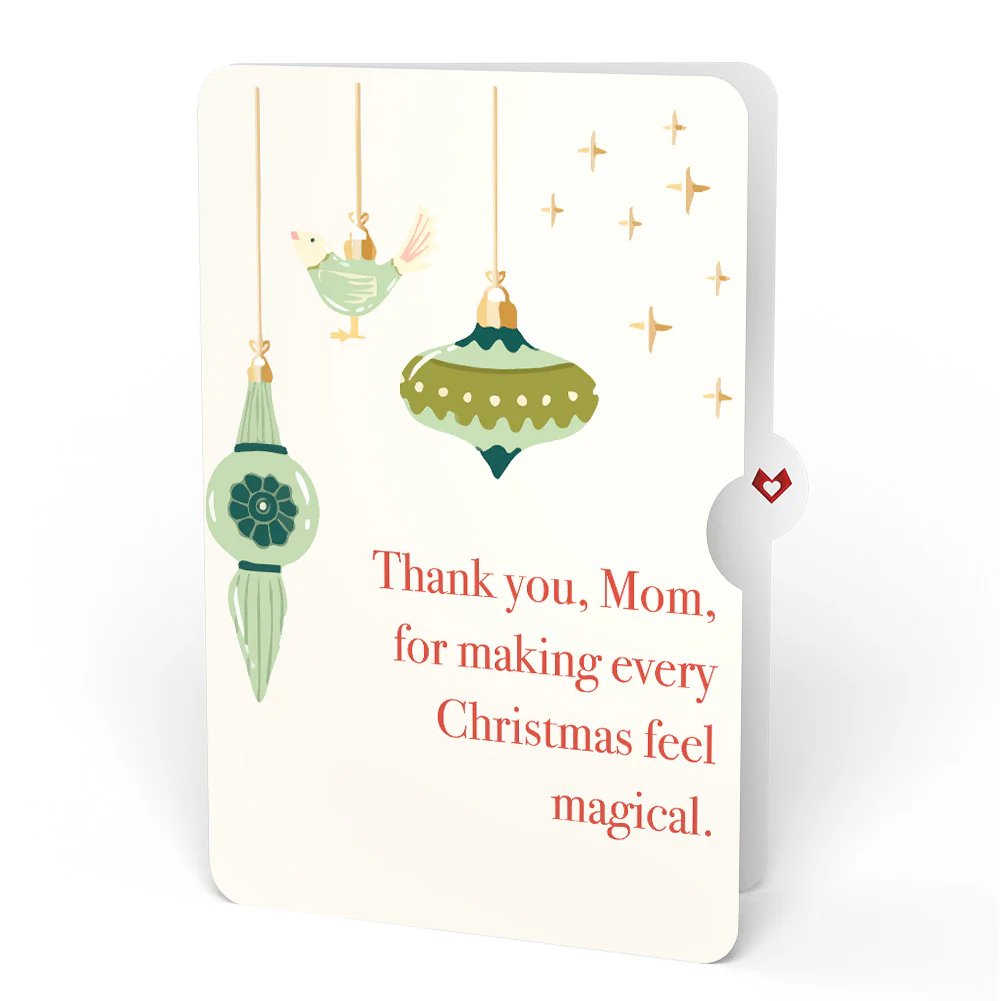 Christmas Dog Stockings Pop-Up Card and Sentiment Set for Mom - Image 4