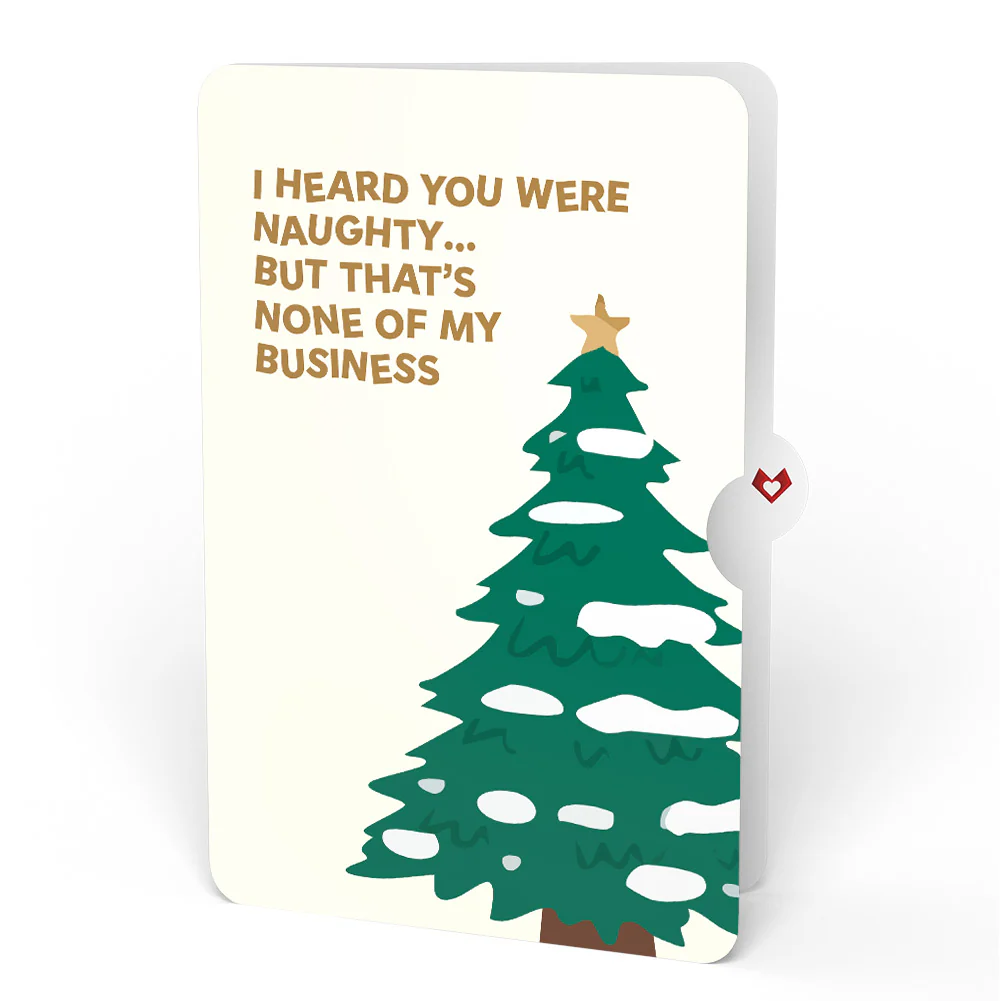 Christmas Gnomes Pop-Up Card and Funny Tree Sentiment Set - Image 4