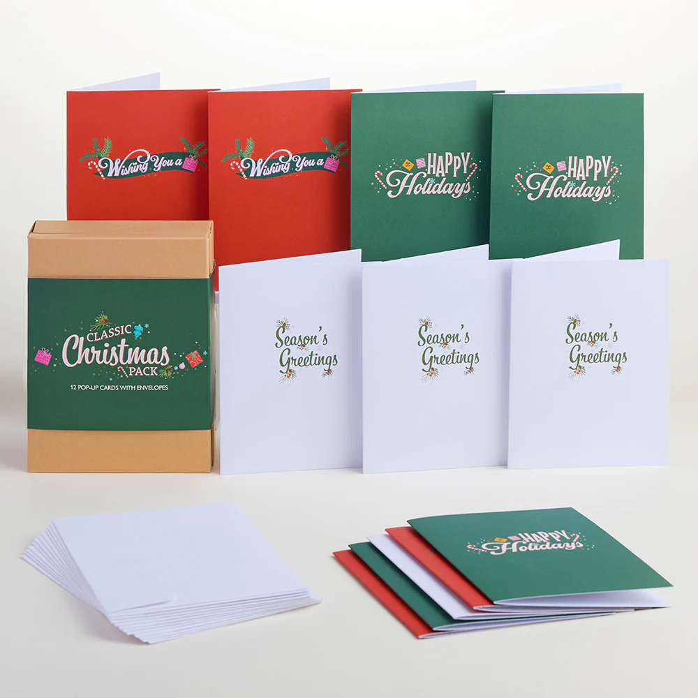 Classic Christmas Box Set (Assorted 12-Pack): Paperpop® Card - Image 8