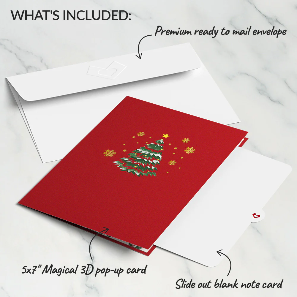 Classic Christmas Truck Pop-Up Card - Image 5