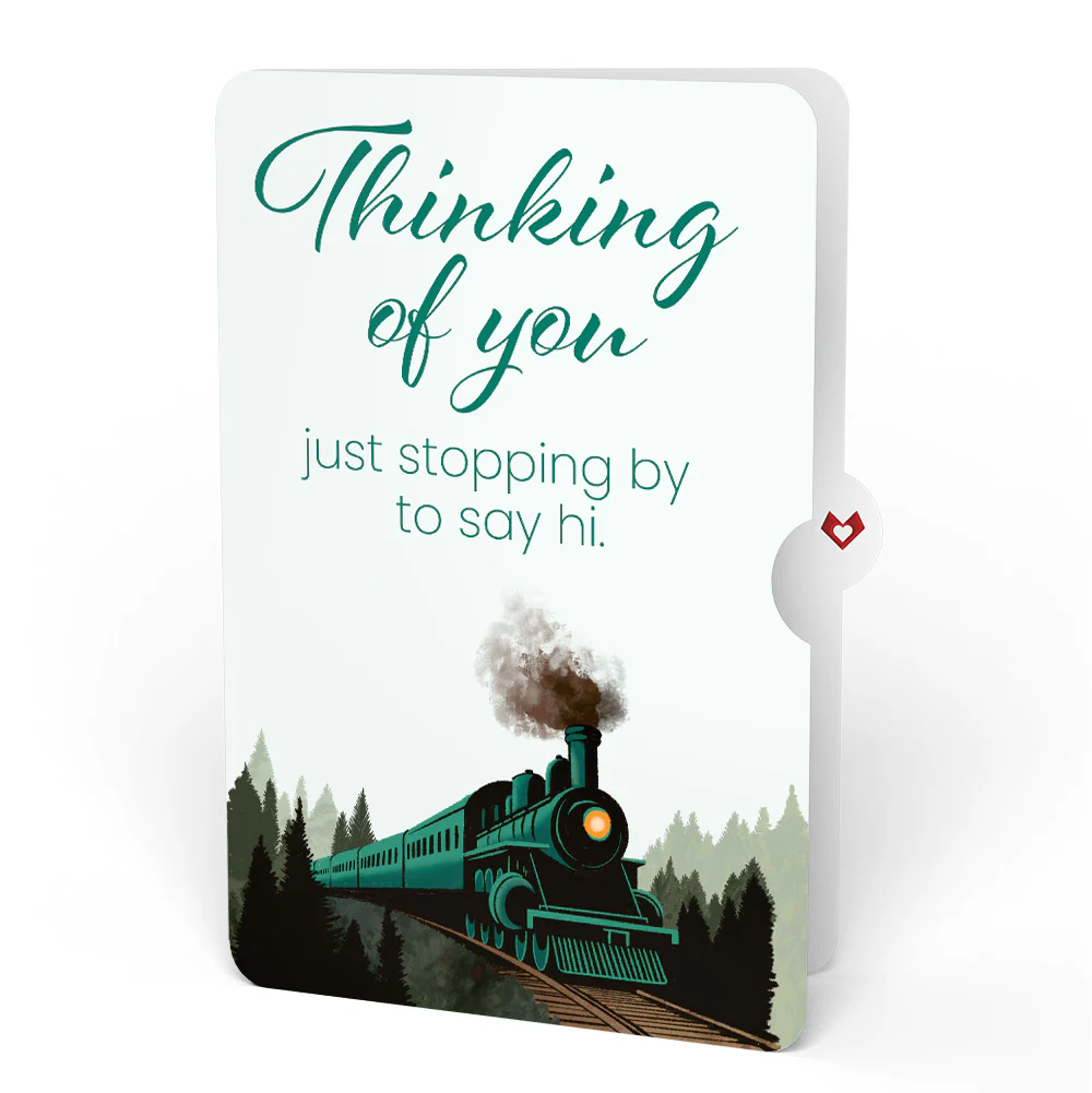 Classic Train Thinking of You Pop-Up Card and Sentiment Set - Image 4