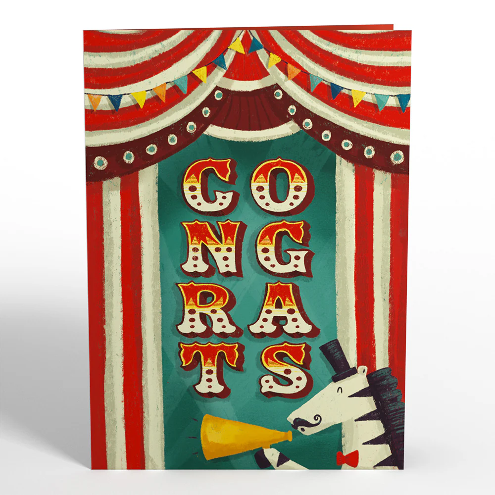 Congrats, You Are Spectacular Pop-Up Card - Image 4