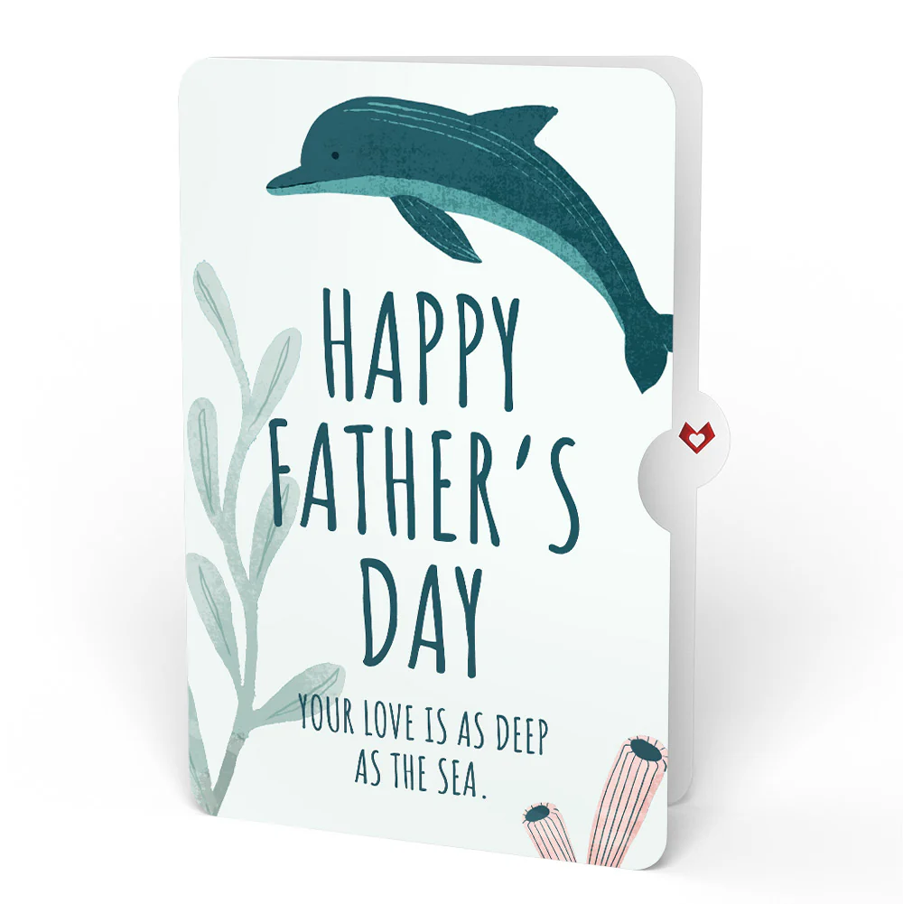 Coral Reef Wonders Father's Day Pop-Up Card and Sentiment Set - Image 4