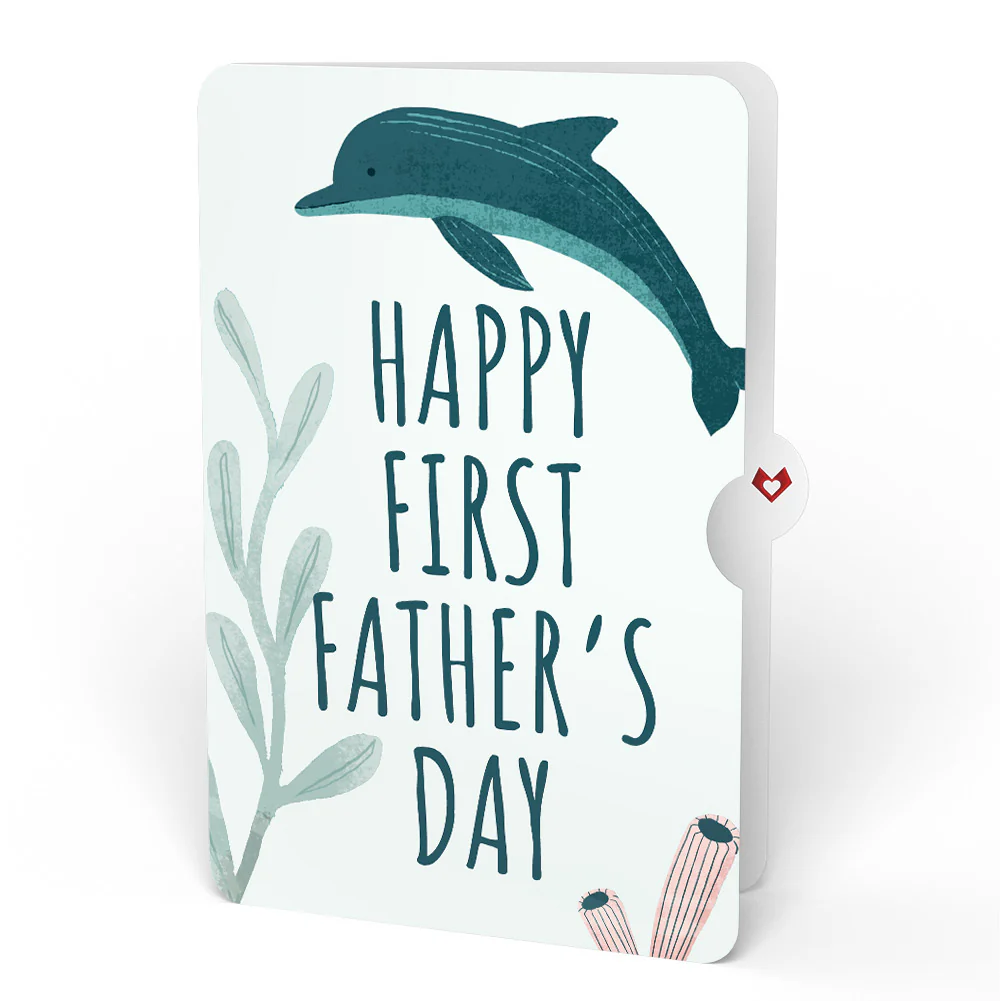 Coral Reef Wonders First Father's Day Pop-Up Card and Sentiment Set - Image 4