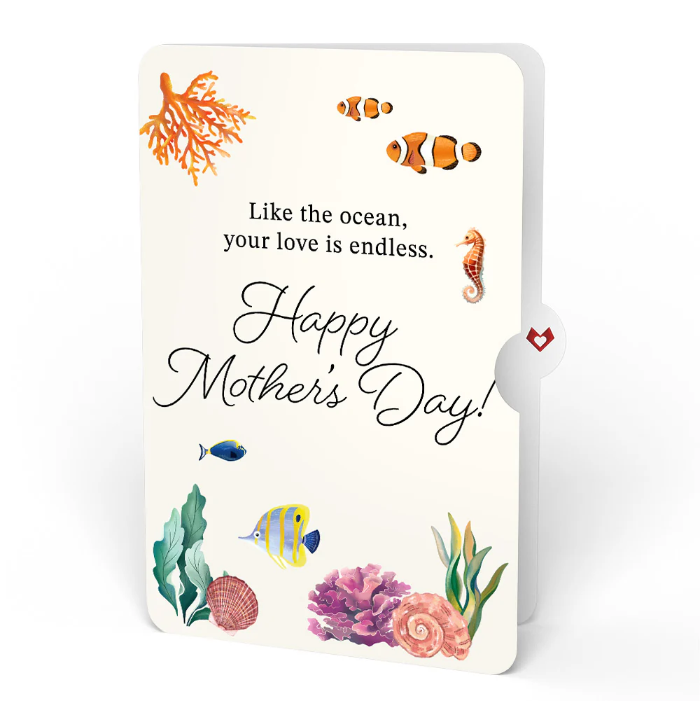 Coral Reef Wonders Mother's Day Pop-Up Card and Sentiment Set - Image 4