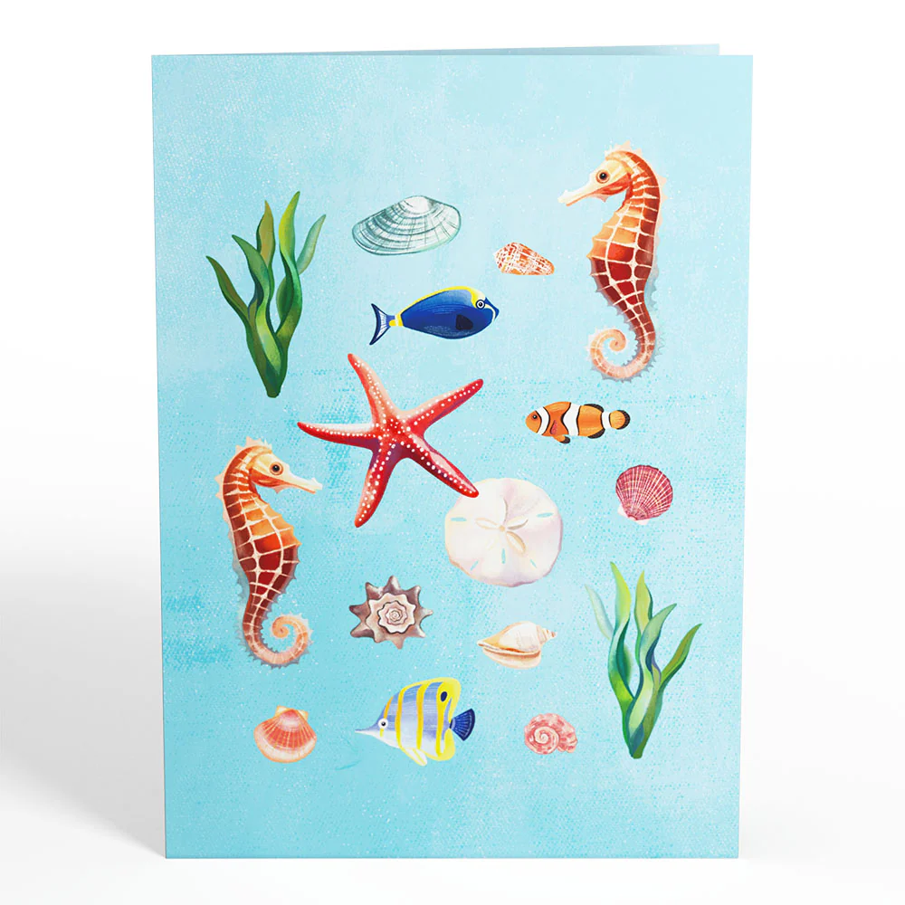 Coral Reef Wonders Pop-Up Card - Image 4