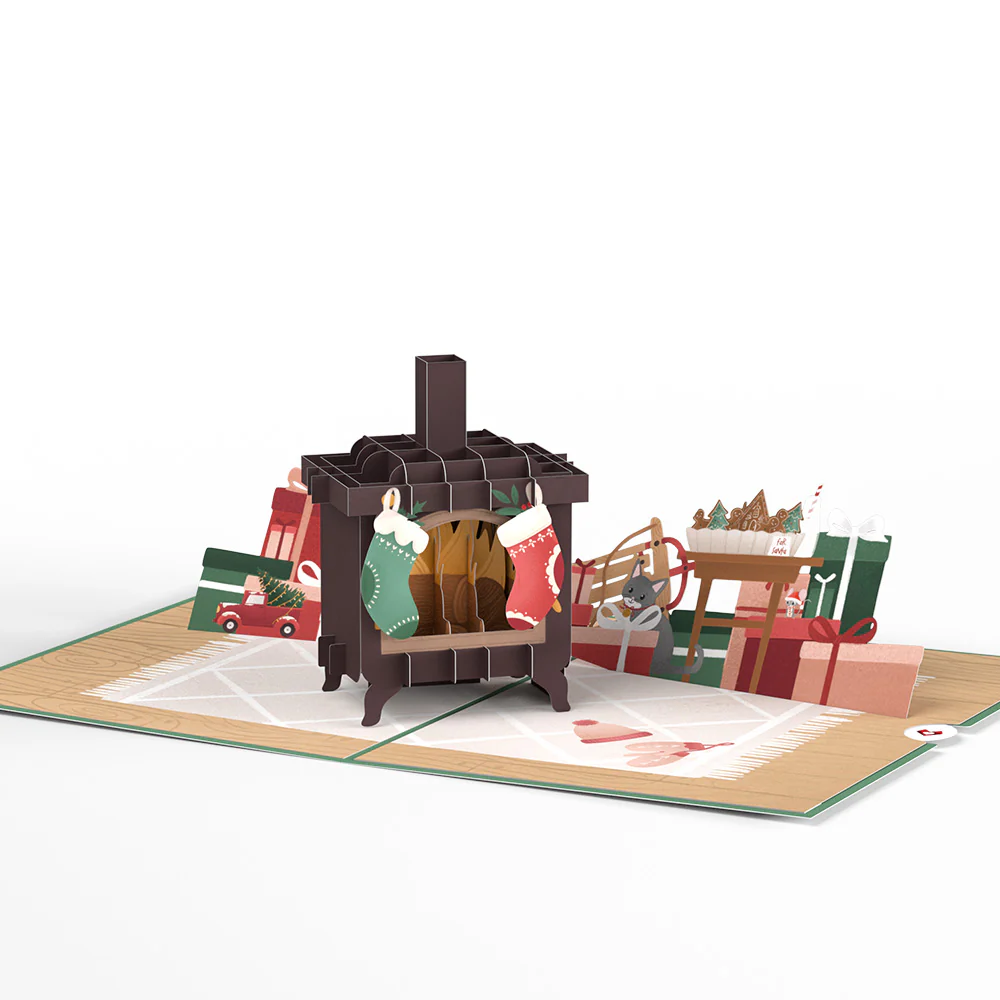 Cozy Winter Pop-Up Card - Image 3