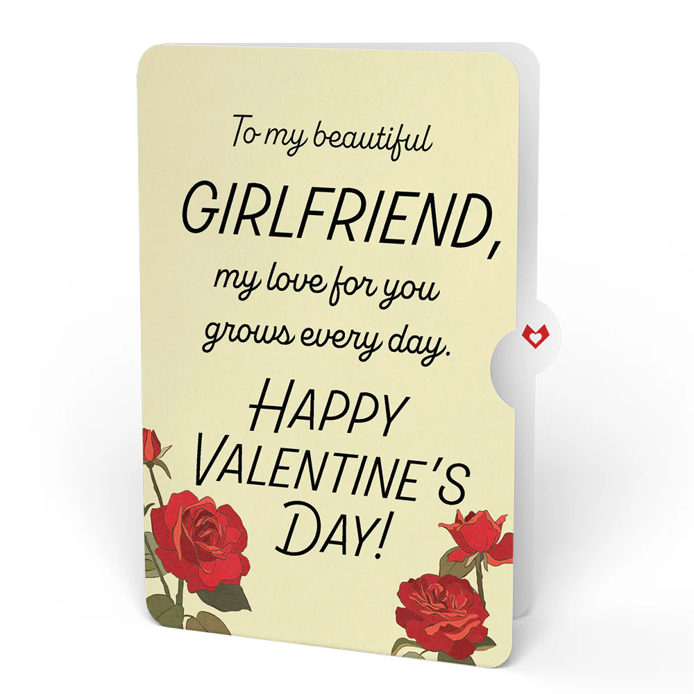 Red Rose Valentine Grand Bouquet and Sentiment Set for Girlfriend - Image 4