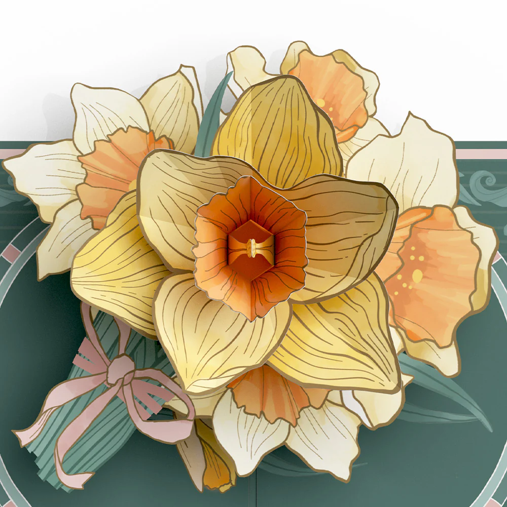 Daffodils in Bloom Mother’s Day Pop-Up Card and Sunny Sarcasm Garden Sentiment Set for Mom - Image 3