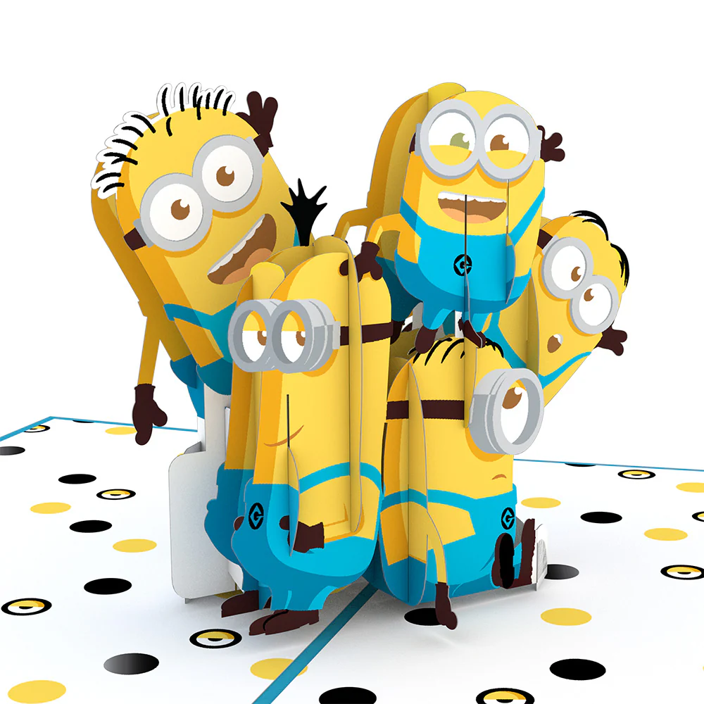 Despicable Me You're One in a Minion Pop-Up Card - Image 2