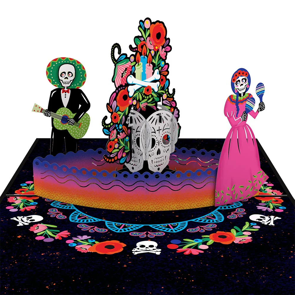 Día de Muertos Pop-Up Card - Image 2